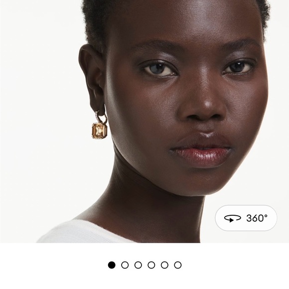 Swarovski Millenia drop earrings
Mixed cuts, Caramel, Gold-tone plated
NWT - Picture 3 of 6